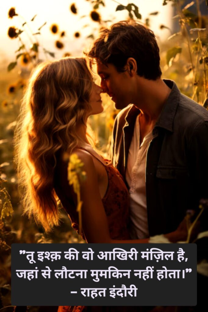 romantic shayari