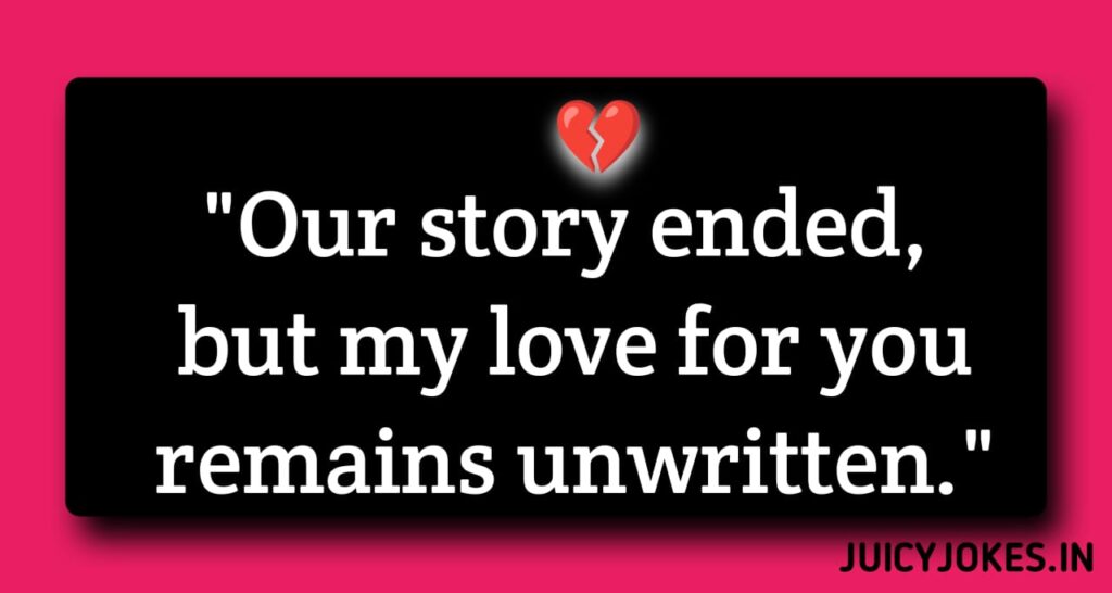 breakup shayari in english