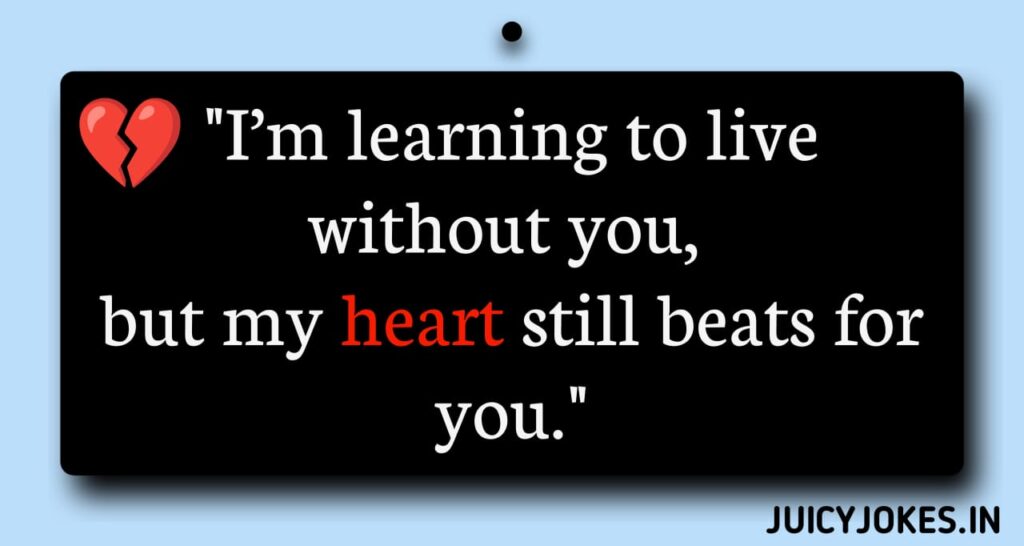 breakup shayari in english