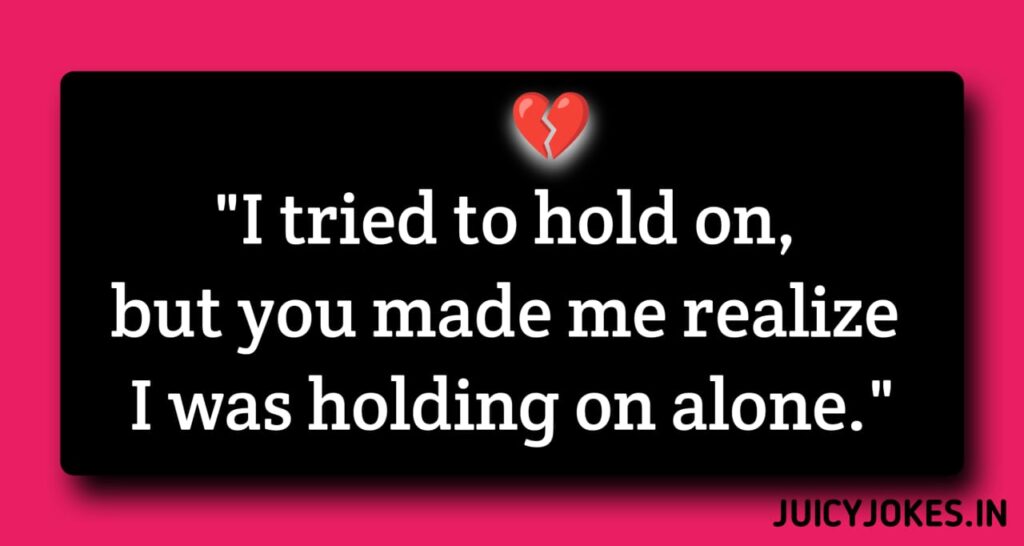 breakup shayari in english