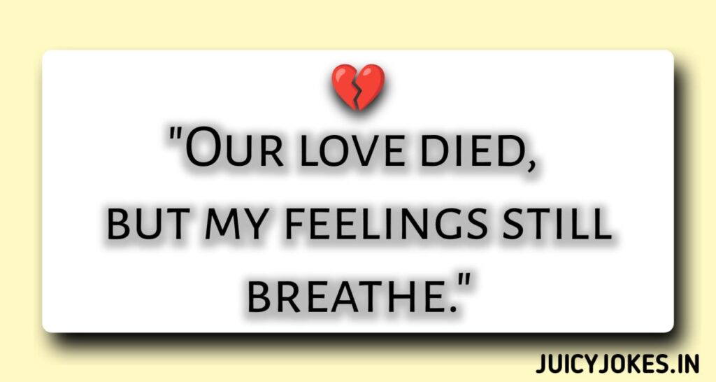 breakup shayari in english
