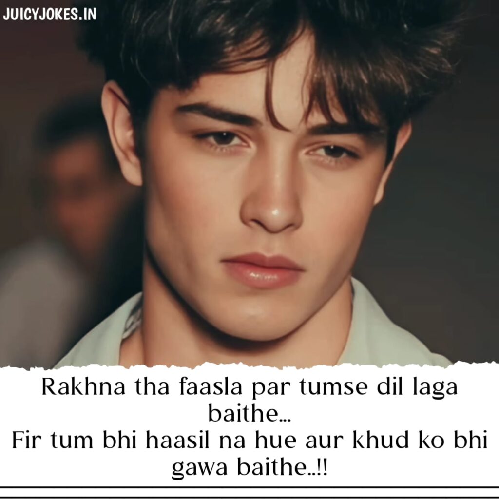 sad love shayari